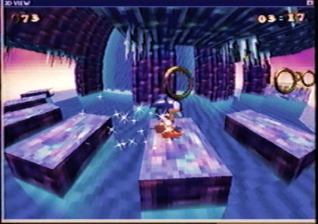Sonic Xtreme screenshot.