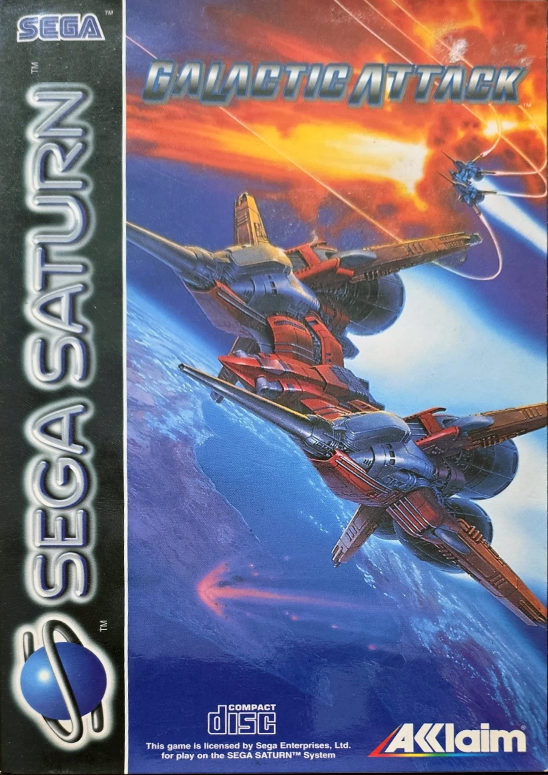 Galactic Attack PAL Sega Saturn