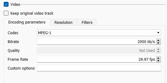 These are my settings for NTSC video. Note the bitrate is set to my original guide - should aim for something like 5,000 or more instead!