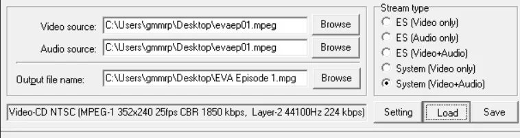 Click "Load"